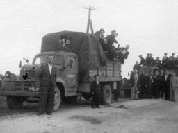 Wyjazd na mecz lata 60/70