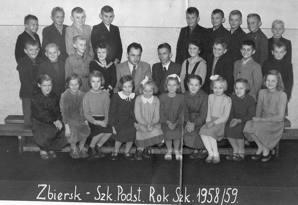 szkoła w Zbiersku 1959 2
